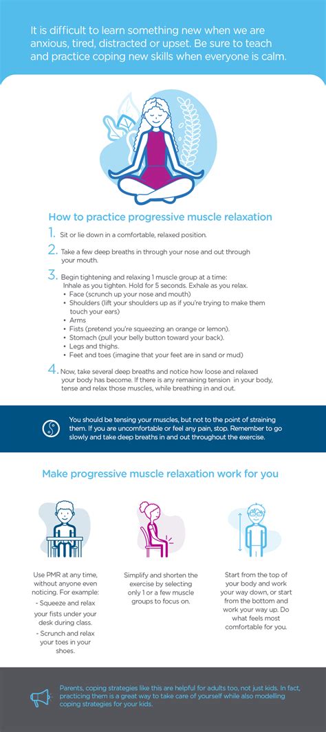Progressive Muscle Relaxation Coping Skills For Kids Strong4life