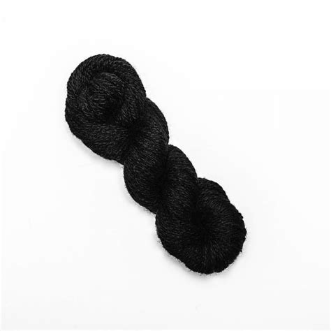 Wool Yarn100 Natural Knitting Crochet Craft Supplies Black