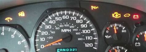 2008 Chevy Trailblazer Dashboard Warning Lights Meanings