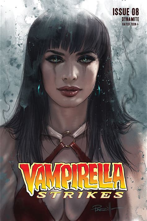 Dynamite Vampirella Strikes Vol 2 8 Lucio Parrillo Limited Virgin Cover