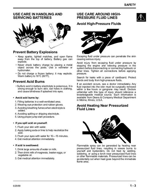 John Deere Srx95 Manual