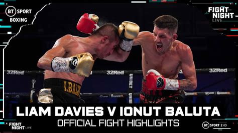 liam davies vs ionut baluta full fight video 2022