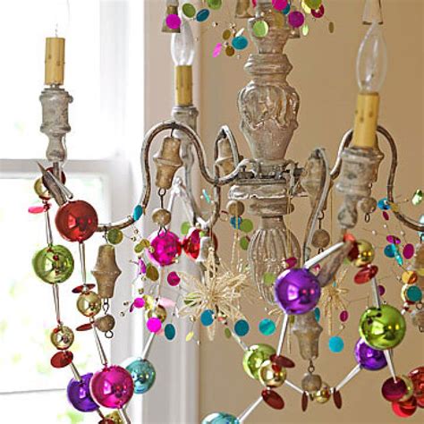 Turn An Ordinary Chandelier Into A Little Night Magic By Draping Glass
