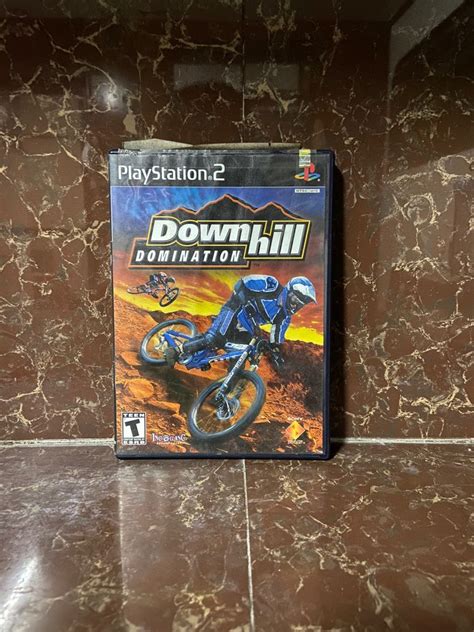 Downhill Domination CIB Ps2 Game Case And Manual Only Disc Is Not