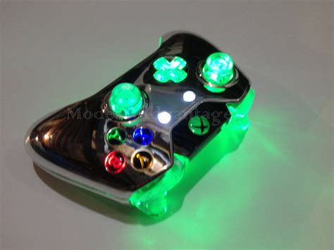 Xbox One Controller Full Led Mod Underglow Chrome By Abxymods