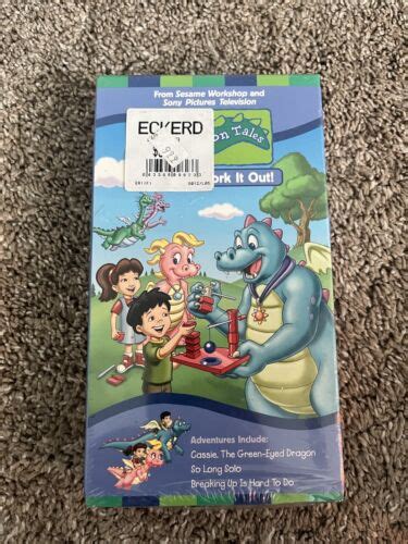 Dragon Tales We Can Work It Out Vhs Cassie The Green Eyed