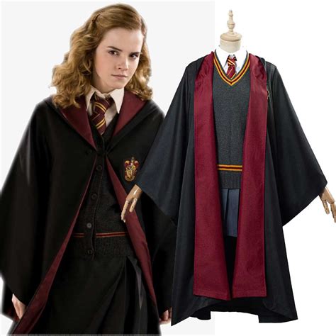 Harry Potter For Kid Hermione Granger Cosplay Costume Gryffindor School