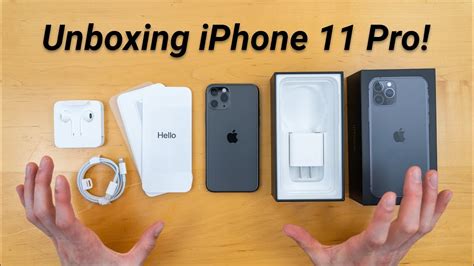 Iphone 11 Pro Unboxing Whats Included Youtube