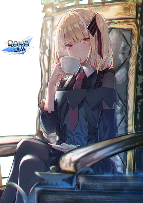 Nc Anime Girl Tea Cup Render By Saya Team On Deviantart