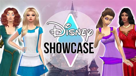 The Sims 4 Disney Custom Content Showcase 3 ♛ Youtube