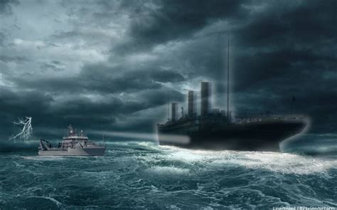 Ghost Ship Titanic By Lusitania25 On Deviantart Rms Titanic The