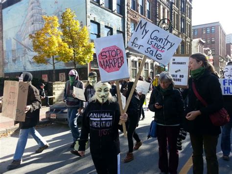 Million Mask March Spotlights Cyberbullying Halifax Media Co Op