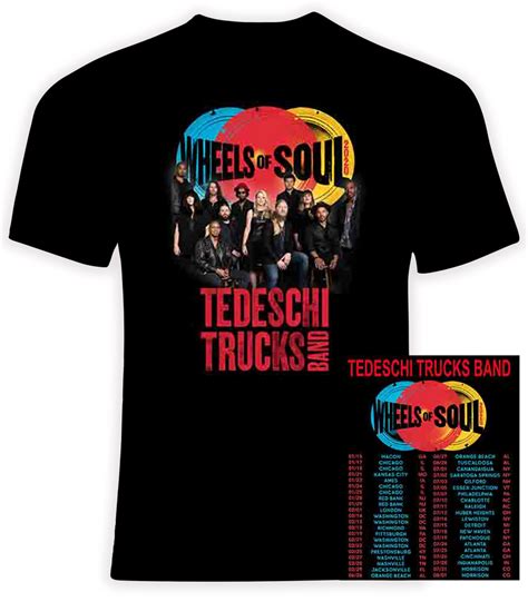 Tedeschi Trucks Band 2020 Wheels Of Soul Concert Tour T Shirtphoenixteez