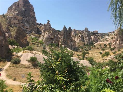 Uchisar Cappadocia Awesome Place To Visit In The Turkey Editorial