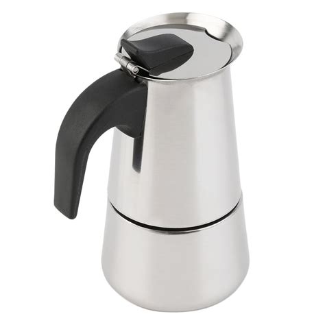 2 Cup Percolator Stove Top Coffee Maker Moka Espresso Latte Stainless