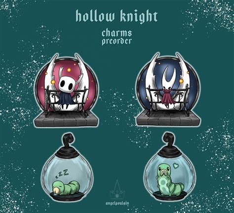 Finally Here Are The Hollow Knight Charm Designs I Just Put Them Up
