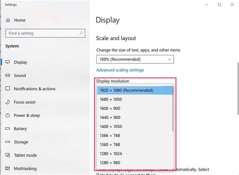 How to change your screen resolution in Windows 10 to customise your ...