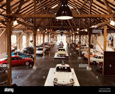 Mazda Museum In Germany Stock Photo Alamy
