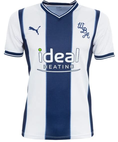 New West Bromwich Albion Shirt 2022 23 Wba Puma Home Kit With Wide