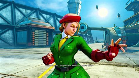 Street Fighter V Cammy Story Campaign Gameplay Youtube