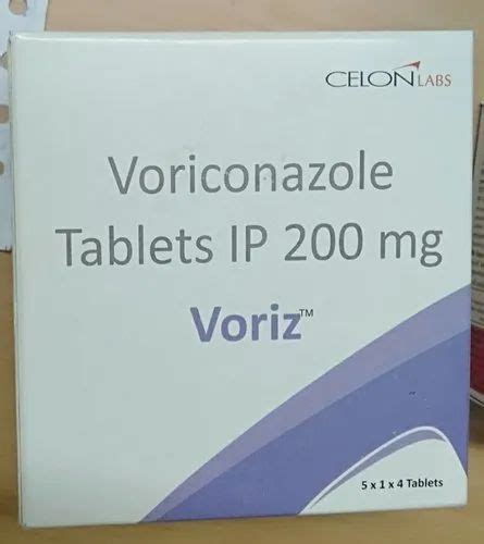 Voriz Voriconazole 200mg Tablet Non Prescription Treatment