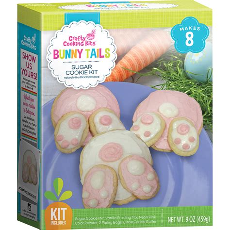 Bunny Tails Sugar Cookie Kit Crafty Cooking Kits
