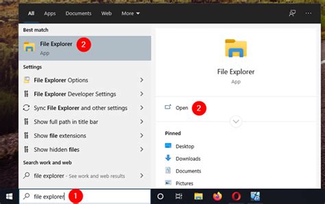 How To Open File Explorer And Windows Explorer 12 Ways
