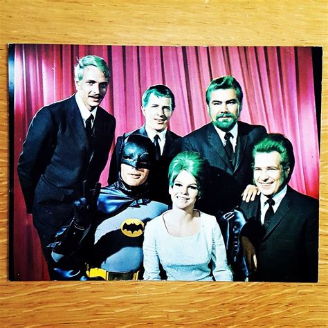 Batman Adam West With Johnny Green And The Green Men They Were A Band