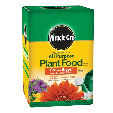Buy Miracle-Gro Water Soluble All Purpose Food, 1.5 lbs. Online at