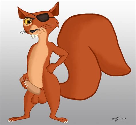 Rule 34 2015 Anthro Claws Eyepatch Fur Furry Long Tail Male Red Fur Red Squirrel Skateryena