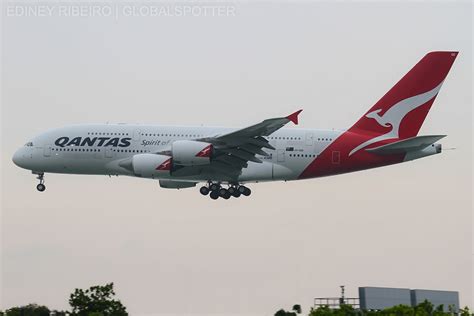 Airbus A380 800 Qantas Hong Kong Hkg Vhhh Ediney Spotter Flickr