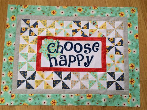 Choose Happy Quilt Pattern