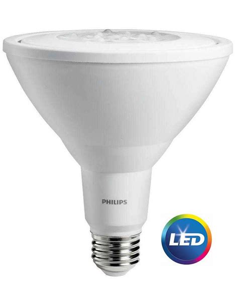 Philips Led Flood Light Bulb Par38 Bright White 90 We
