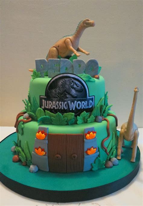 Jurassic World Dinosaur Birthday Cakes Jurassic World Cake Jurassic