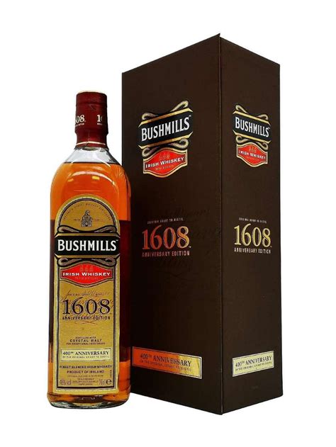 Bushmills 1608 Anniversary Edition Whiskey Bidders Irish Whiskey