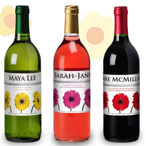 Treat the wonderful mothers in your life to thoughtful mother's day gifts. Personalised Mothers Day Wine | The Gift Experience
