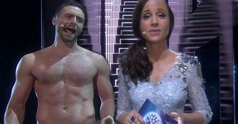 Eurovision 2016 Host Mans Zelmerlow Strips NAKED On Stage Before