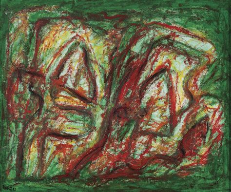 Menterjemahkan faust karya agung german. ABDUL LATIFF MOHIDIN (Malaysian, B. 1938) , Green Abstract ...