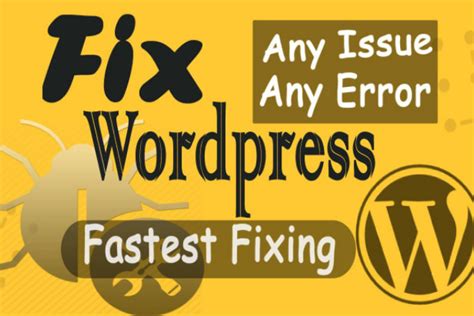 I Will Fix Wordpress Website Issue Error Extra Fast For Freelancer Bokul Kumar Wp Bokul