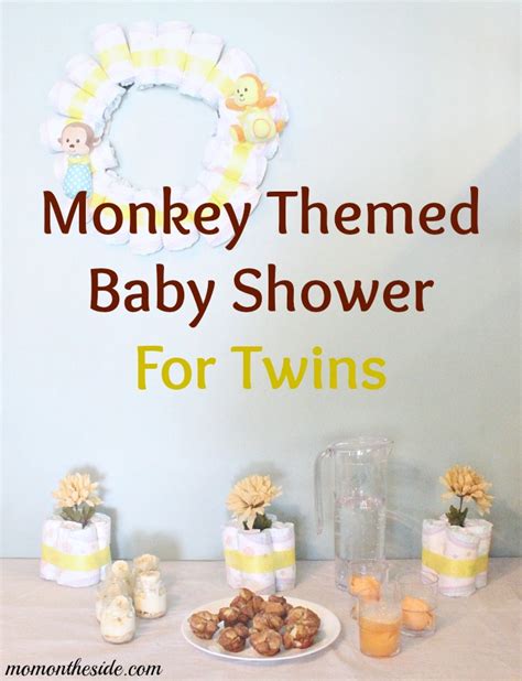 We've got you covered from unique baby shower gifts to baby. Monkey Themed Baby Shower for Twins with Decorations and Food