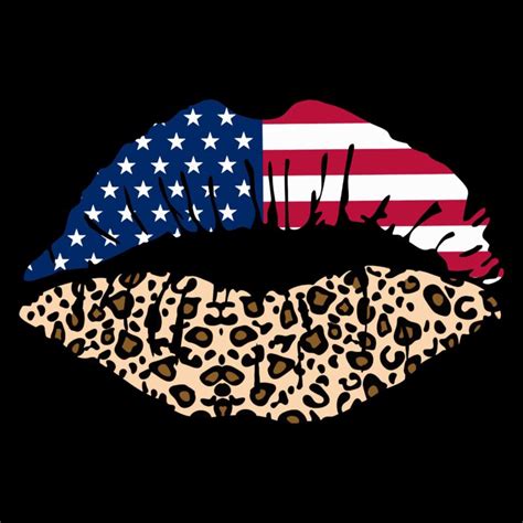 4th of July svg, USA lips Kiss svg, Fourth of July SVG, lips kiss 4th
