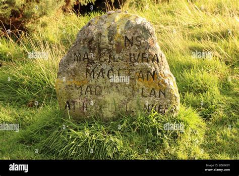 Culloden Battlefield Scotland Stock Photo Alamy