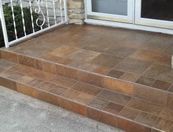 Ceramic traditional ceramic floor tiles can be an acceptable choice for outdoor patios, provided they carry a pei rating indicating sufficient strength. porcelain tile | Y's Way Flooring