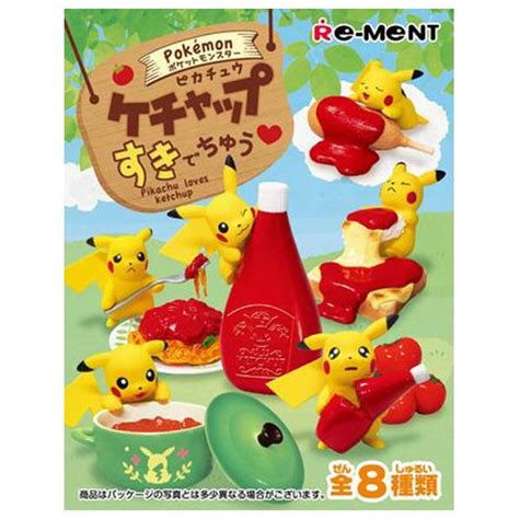 【楽天市場】リーメント ポケットモンスター ピカチュウ ケチャップすきでちゅう 8個入りbox食玩 Ecピカチユウケチヤツプスキデチユウ