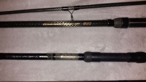 2 Daiwa Powermesh Fishing Rods 1 Is Carp Rod Other Is Eurospecialist