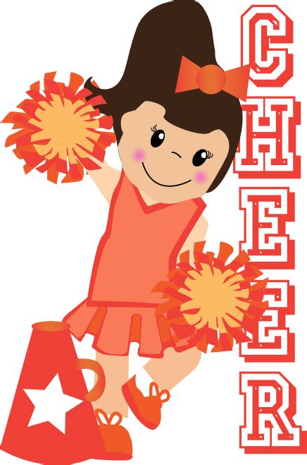 Cheerleader Clipart Red Cheerleader Red Transparent Free For Download