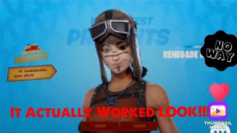 How To Get Renegade Raider From Your Christmas Presents In Fortnite