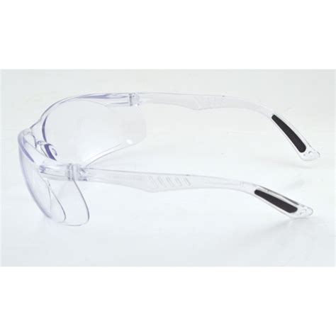 sitesafe safety glasses clear lens full frame clear frame high temperature resistant impact