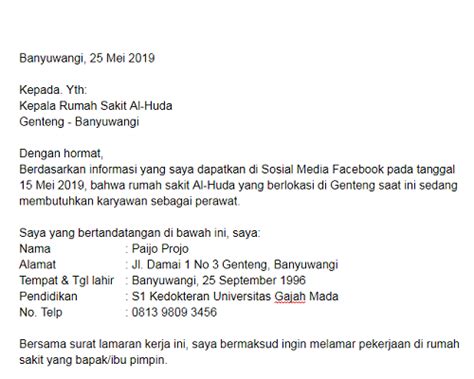 Untuk melamar ke perusahaan indomaret, maka anda harus menyiapkan beberapa berkas seperti fotocopy ijazah, fotocopy ktp, fotocopy sertifikat kursus pelatihan, daftar riwayat hidup, dan pas foto terbaru sejumlah. Surat Lamaran Kerja Online | Contoh Surat Lamaran Kerja ...