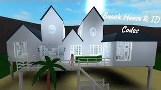 I created this with inspiration from ayzria* also i know i said i'd list the decals here but it's 3am and that's too much work so here's. Roblox Bloxburg Beach House | How Do You Get Robux On ...